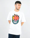 Spitfire Bighead Tie Dye Fade T-Shirt - White/Multi