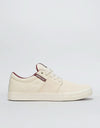 Supra Stacks Vulc II Skate Shoes - Off White/Off White