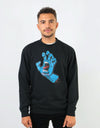 Santa Cruz Screaming Hand Pullover Hoodie - Black