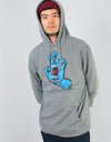 Santa Cruz Screaming Hand Pullover Hoodie - Dark Heather