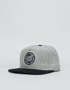 Santa Cruz Ring Dot Snapback Cap - Charcoal/Black