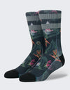 Stance Fish Food Classic Crew Socks - Black