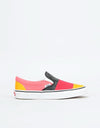 Vans Classic Slip-On Womens Trainers - (Patchwork) Multi/True White