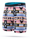 Stance Crossover Cotton Blend Boxer Shorts - Grey