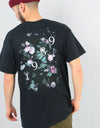 Route One Peonies II T-Shirt - Black