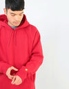 Carhartt WIP Hooded Chase Sweatshirt - Cardinal/Gold