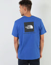 The North Face S/S Red Box T-Shirt - TNF Blue