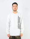 Santa Cruz 2 Colour Strip Crew - Athletic Heather