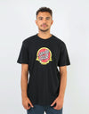 Santa Cruz Dot Reflection T-Shirt - Black