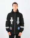RIPNDIP Nerm Flight Fisherman Jacket - Black