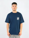 adidas Oath T-Shirt - Collegiate Navy/White