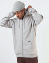 Dickies Kingsley Zip Hoodie - Grey Melange
