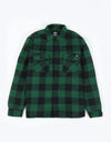 Dickies Lansdale L/S Sherpa Lined Shirt - Pine Green