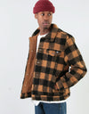 Dickies Cawood Fleece Jacket - Brown Duck