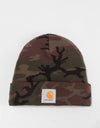Carhartt WIP Camo Evergreen Beanie - Camo Evergreen