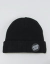 Santa Cruz Outline Dot Beanie - Black