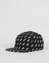 Vans Retro Allover 5 Panel Cap - Black Retro Vans