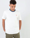Nike SB Nordic Rib T-Shirt - Sail/Obsidian/Bright Crimson