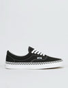 Vans Era Skate Shoes - (Check Foxing) Black