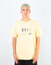 Route One Virtual Lillies T-Shirt - Vegas Gold