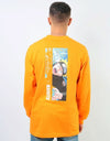 Primitive x Naruto Combat L/S T-Shirt - Orange