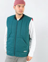 adidas Workwear Vest - Viridian/Power Red/Noble Indigo