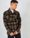 ThirtyTwo Rest Stop L/S Fleece Shirt - Army