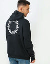 adidas Pinwheel Pullover Hoodie - Black/Grey