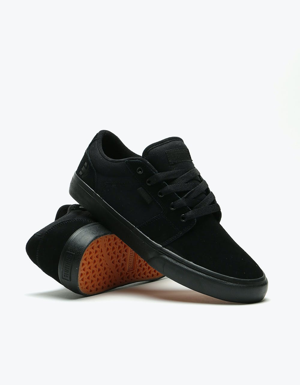 Etnies Barge LS Skate Shoes - Black/Black/Black