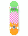 Route One Check Drip Complete Skateboard - 8"