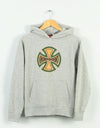 Independent Coil Kids Pullover Hoodie - Heather Grey