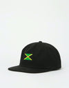 Pass Port Jamaica Strapback Cap - Black