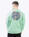 Santa Cruz Primary Dot Crew - Mint