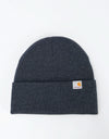 Carhartt WIP Playoff Beanie - Dark Navy Heather