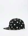 HUF Dots 6 Panel Cap - Black