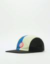 Butter Goods Foley Camp Cap - Black/Royal/Cream