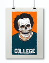 Girl x Sean Cliver Skull of Fame 'John Belushi' Screenprint Poster