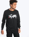 éS x Menikmati L/S T-Shirt - Black