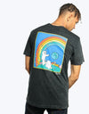 RIPNDIP Earthgazing T-Shirt - Black Mineral Wash