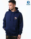 Route One Bull Pullover Hoodie - Navy
