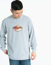 Route One Full English Long Sleeve T-Shirt - Heather Grey