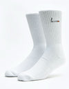 Route One Cig Socks - White