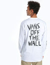 Vans Scratched L/S T-Shirt - White
