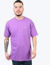 Vans Left Chest Logo T-Shirt - Dewberry/White