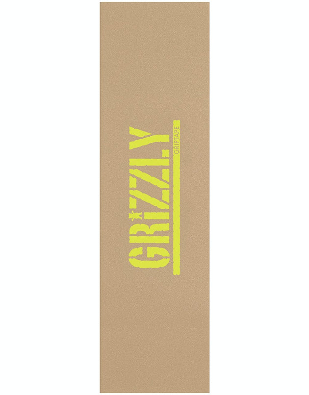 Grizzly Stamped Necessities 9" Grip Tape Sheet