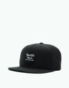 Brixton Wheeler Snapback Cap - Black