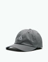 HUF Triple Triangle Curved Visor Cap - Charcoal