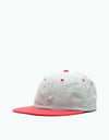 Quasi Trademark Cap - Grey/Red