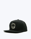 Spitfire Bighead Strapback Cap - Black/Off White