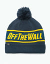 Vans Off The Wall Pom Beanie - Dress Blues/Sulphur